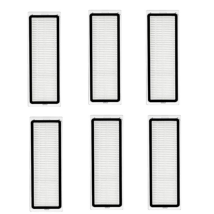 Lot de 6 filtres pour balayeuse ROBOROCK Q5 de LICHIFIT - Accessoires dappareils pour robot aspirateur