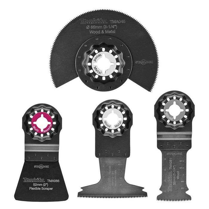 Coffret de 4 accessoires MAKITA B 67505 STARLOCK