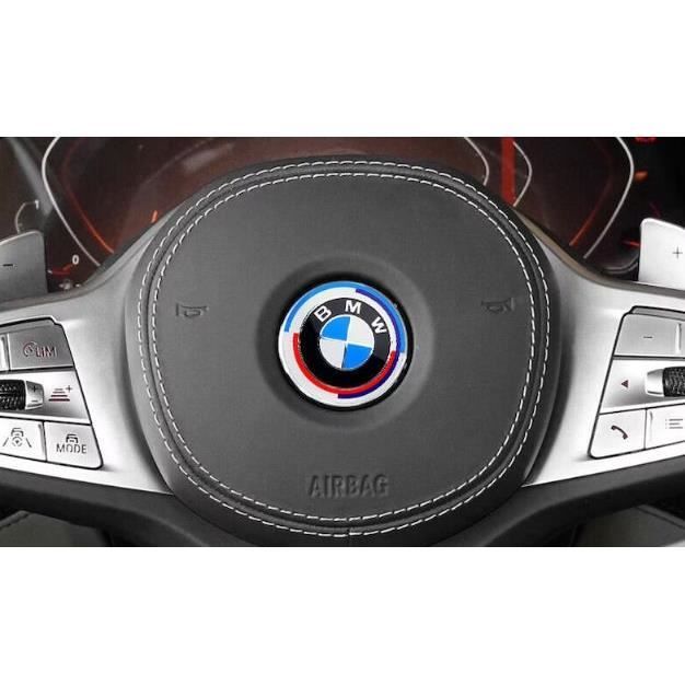 Embleme logo de volant 45mm BMW 50eme anniverssaire - 50th anniversary BMW - Mastershop