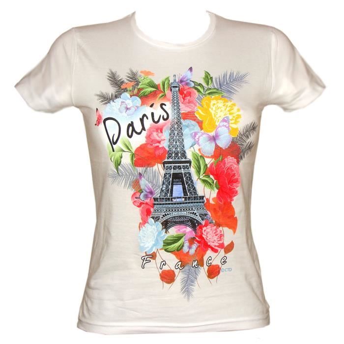 t shirt femme paris