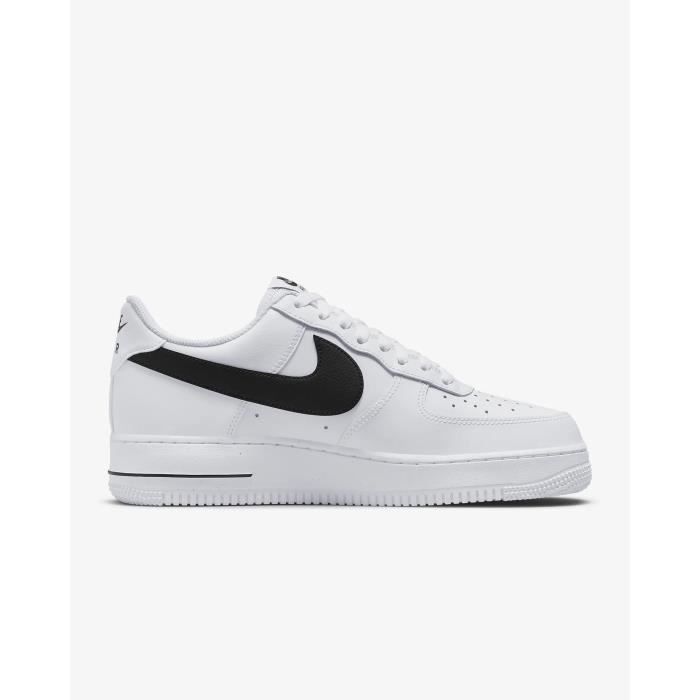 Nike Basket Air Force 1 07 - Blanc - NIKE - Lacets - Adulte - Plat - Cuir - Mixte