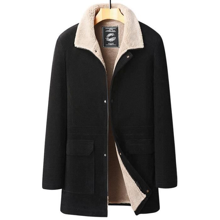 Manteau homme velours cotelé shop