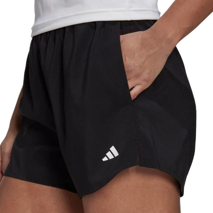 Short de Running Femme Adidas HD6290 Noir Respirant