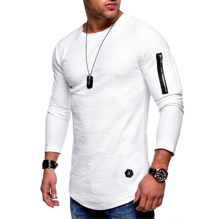 T shirt best sale homme couleur