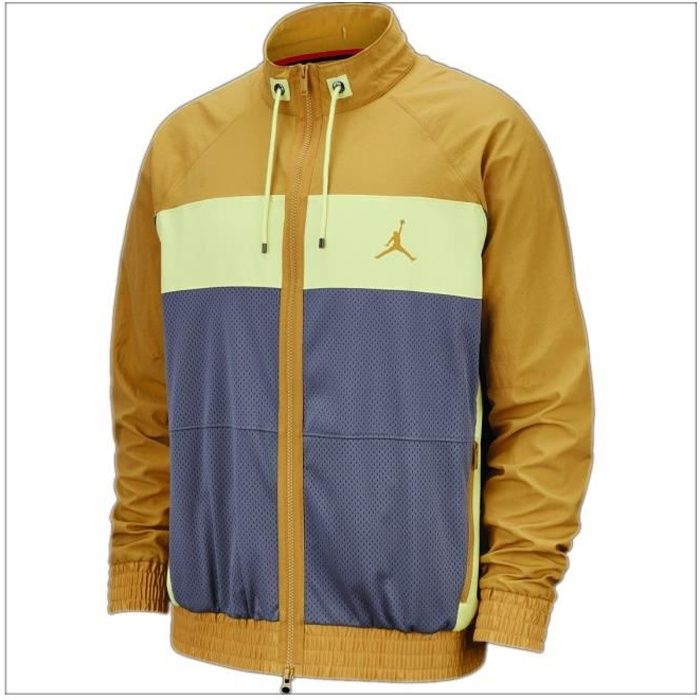 Veste de survêtement Nike JORDAN WINGS - Homme - Manches longues - Jaune - Multisport