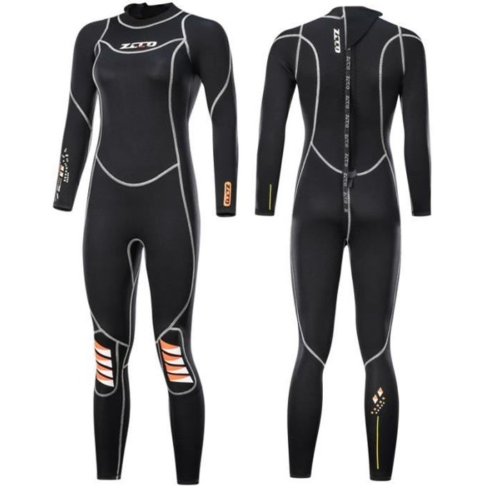 Combinaison néoprène pour femelle 3mm combinaison de plongée surf  combinaison de plongée Triathlon sous-marine en eau froide - Cdiscount Sport
