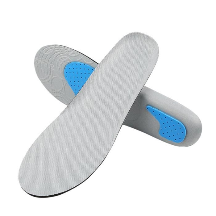 Semelles De Sport 4D Extra Douces - Absorption Des Chocs - Multicolore - Adulte - Neuf