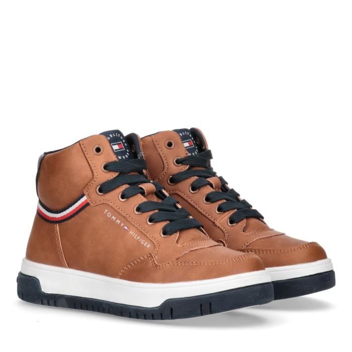bottes cuir lacets