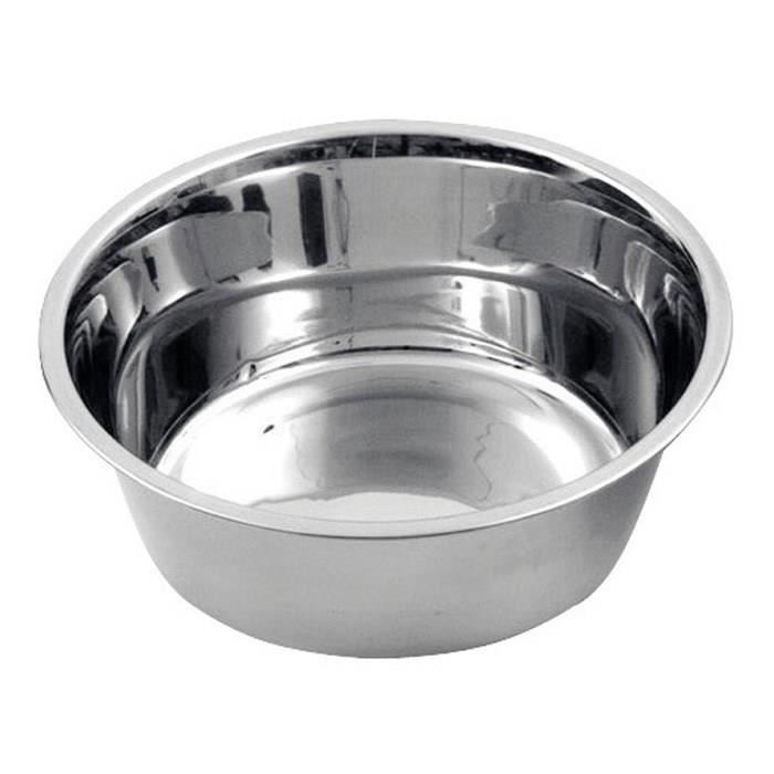 Gamelle - KERBL - En inox - 4000 ml - Pour chien et chat Gamelle - KERBL - En inox - 4000 ml - Pour chien et chat