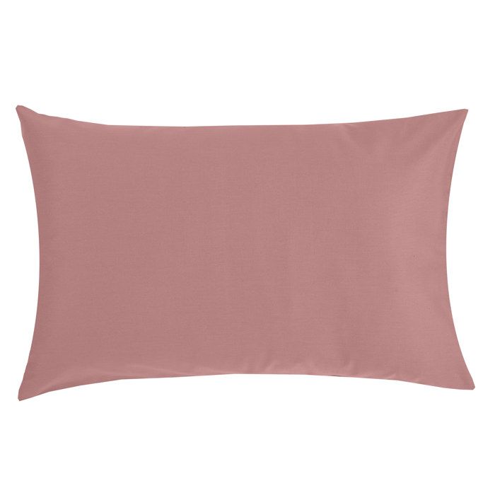 P Tit Basile Taie D Oreiller Pour Bebe 100 Coton Bio 40x60 Cm Bois De Rose Coton 57 Fils Certifie Oeko Tex Et Gots Cdiscount Maison