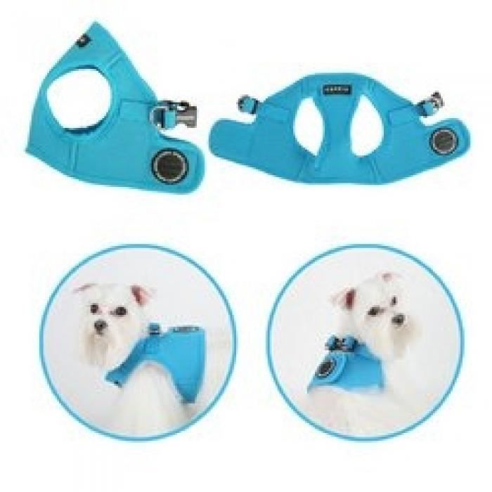 Puppia Harnais Doux pour Chien Taille XL Rouge
