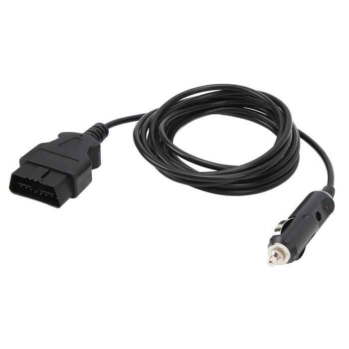 Câble OBD2 Économiseur Mémoire - Sauvegarde Données Voiture Changement Batterie
