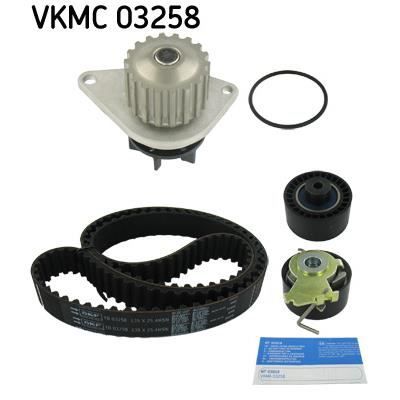 SKF Kit de distribution + pompe à eau VKMC 03258
