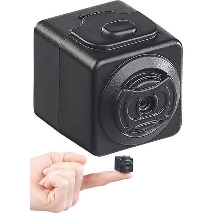 mini camera hd avec support magnetique dv 705 cube cdiscount appareil photo