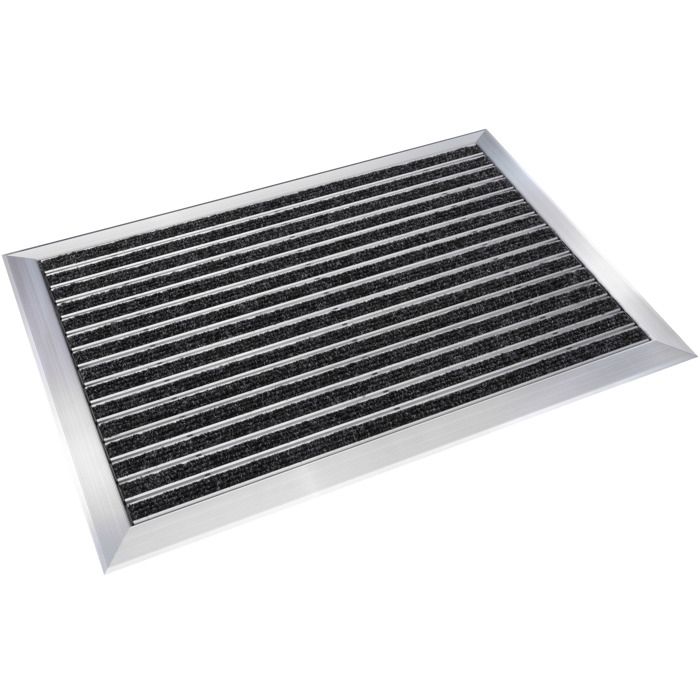 Tectake Paillasson Exterieur A Poser 80 Cm X 60 Cm X 1 3 Cm Cadre