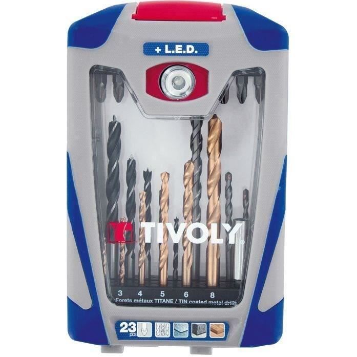 Mallette T23 mixte 23p +lampe Led