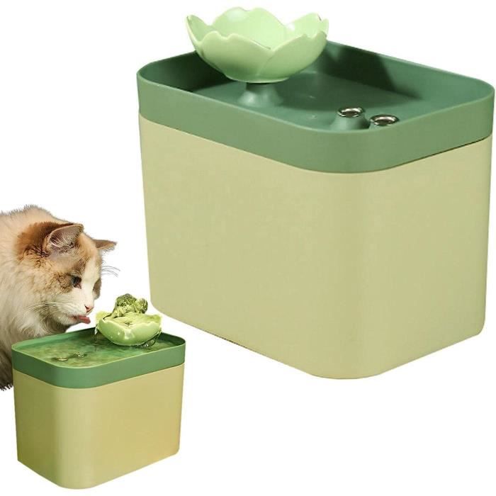 Fontaine À Chat Fontaine À Eau En Céramique Pour Chat Distributeur D