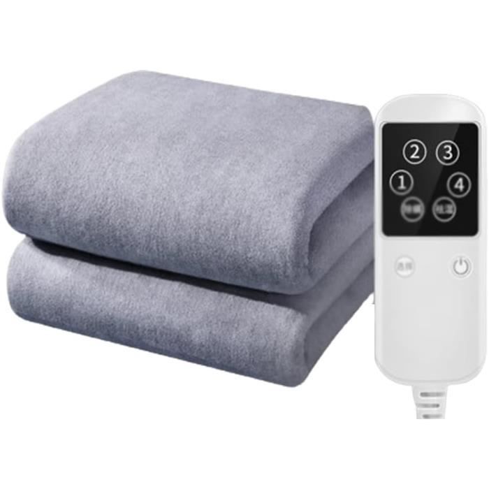 Couverture chauffante électrique COZY Souris - 160x120 - Corail Polaire TERRAILLON Couverture chauffante électrique COZY Souris - 160x120 - Corail Polaire TERRAILLON
