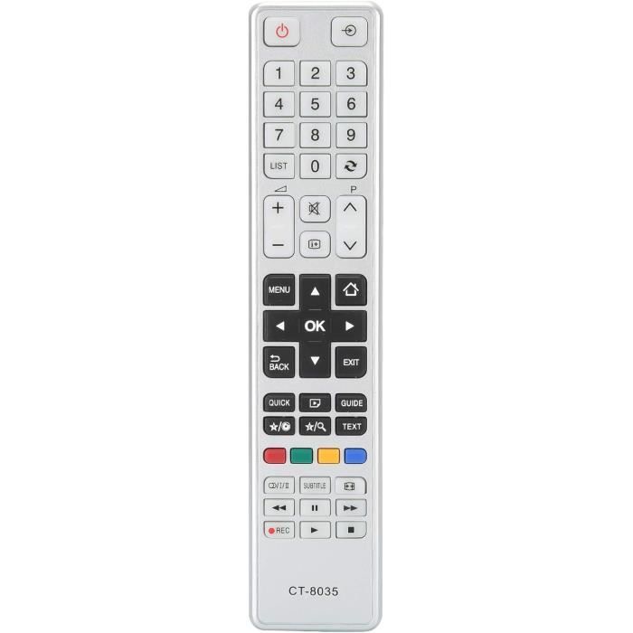 GOTOTOP Télécommande pour JVC Télécommande TV Télécommande