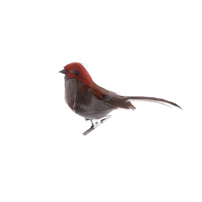 Figurine Decor De Gateau Oiseau Artificiel 1 Piece Cdiscount Maison