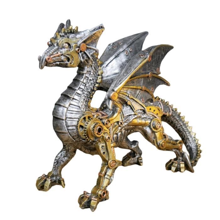 Statue Porte-bouteille De Vin En Forme De Dragon Mythique Dans Un Bar Ou Une Cuisine Médiévale Et Fantaisie, Sculptures Et Supports Décoratifs Gothiques Comme Cadeaux Pour Les Amateurs De Vin Par