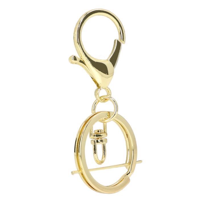 Fermoir Mousqueton 11 Mm En Argent 925 Doré à L'or Fin X1 - Perles & Co