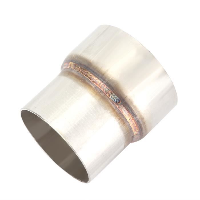 Jeffergarden Connecteur De Réducteur D'échappement De 51mm à 76mm Tuyau De Réduction Poli Miroir En Acier Inoxydable Standard Conique 73711295