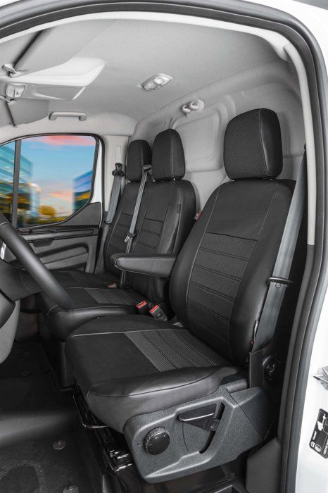 Pour Renault Master Trafic Housses Couvre Sièges 2 1 Gris-Noir Premium Confort Pour Renault Master Trafic Housses Couvre Sièges 2 1 Gris-Noir Premium Confort