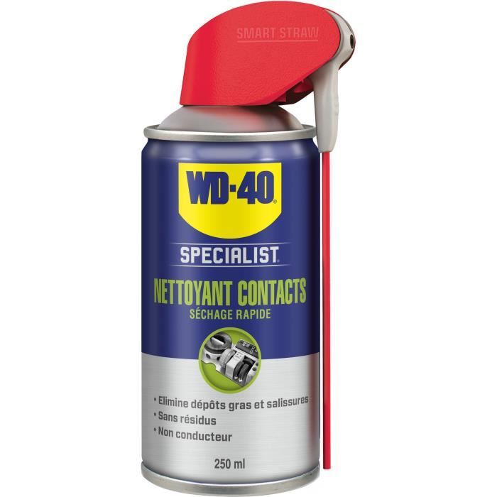 WD-40 Specialist Nettoyant Contacts Séchage Rapide 400ml aérosol