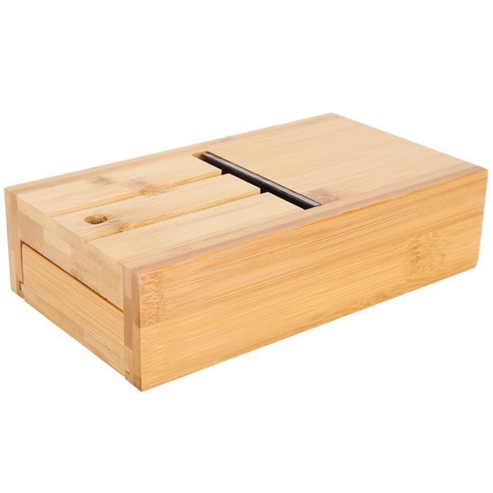 Raboteuse à Savon En Bois, Raboteuse à Bougies, Coupe-pain, Boîte à Tiroir Pour La Fabrication De Savons Et De Bougies Faits à La Main De Noël, Bricolage, Fabrication Artisanale De Pain De