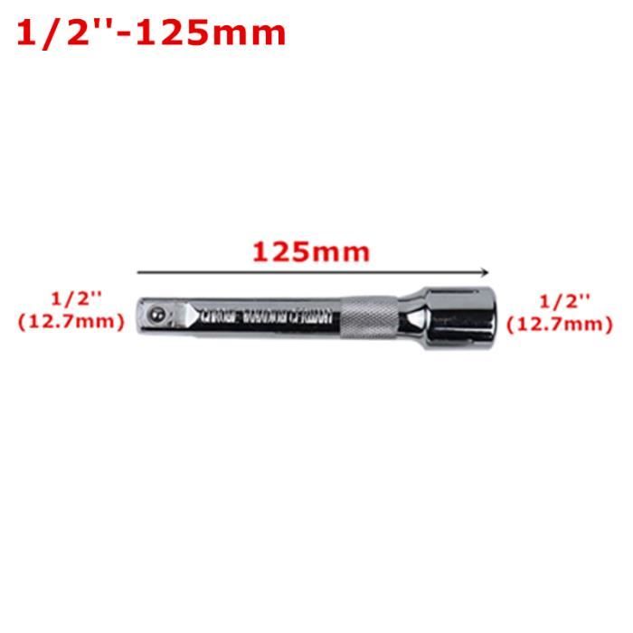 Lot de 3 adaptateurs 1/4', 3/8', 1/2'50 mm