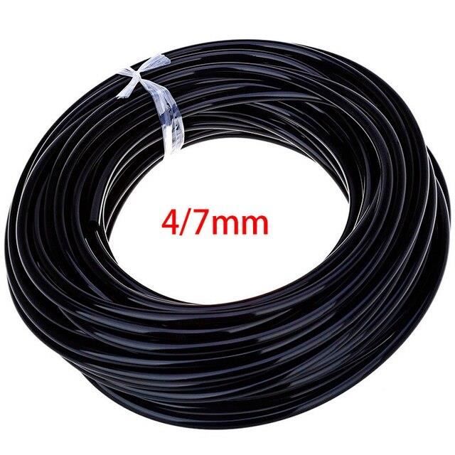Tuyau D'Irrigation 4mm/7mm Goutte à Goutte - Tuyau Distribution Jardin Pelouse 10m 20m 50m