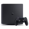 Console PS4 Slim 500Go Noire/Jet Black - Châssis E - PlayStation Officiel-1