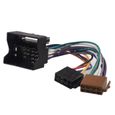 Câble de commutateur adaptateur d'autoradio ISO, pour BMW Mini Cooper E81 E82 E87 E88 E65 E66 E67-1
