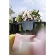 ELHO - Pot de fleurs -  Vibia Campana Flower Bridge 40 - Bleu Vintage - Balcon extérieur - L 26 x W 39 x H 22 cm-1