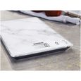 Balance de cuisine électronique SOEHNLE Compact - 5 kg - Blanc effet marbre-1