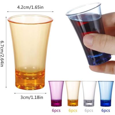 Set De 24 Verres à Shot En Verre - 3cl - Parfait Pour Soirées Et Bars