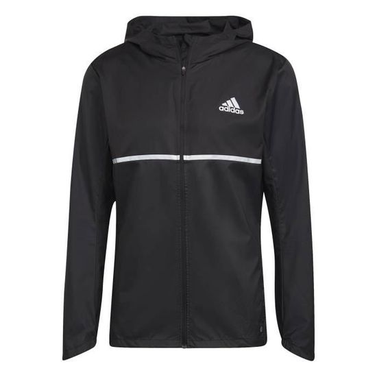 Veste de running adidas Own The Run noir argent r fl chissant