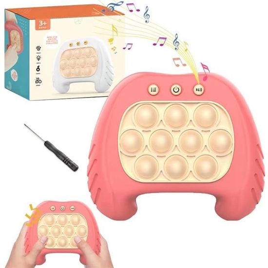 Pop It électronique – Jeu De Pression Lumineux, 200 Niveaux, Mode Solo Et Multijoueur – Dès 6 Ans