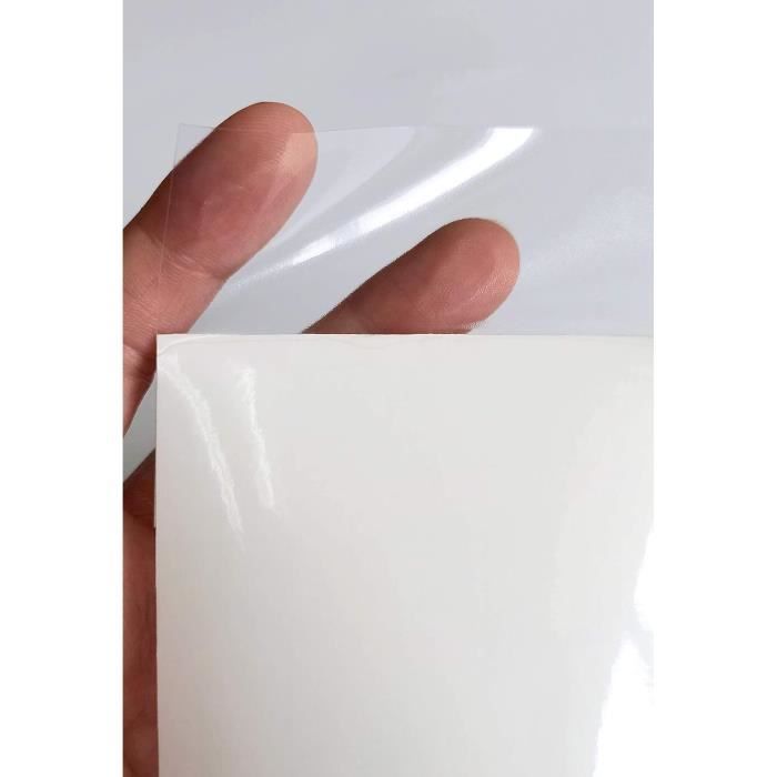 Papier adhesif pour meuble transparent 40×300cm vynile adhésif