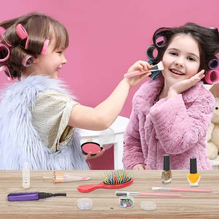 Maquillage Enfant Fille - Maquillage Lavable Trousse Maquillage