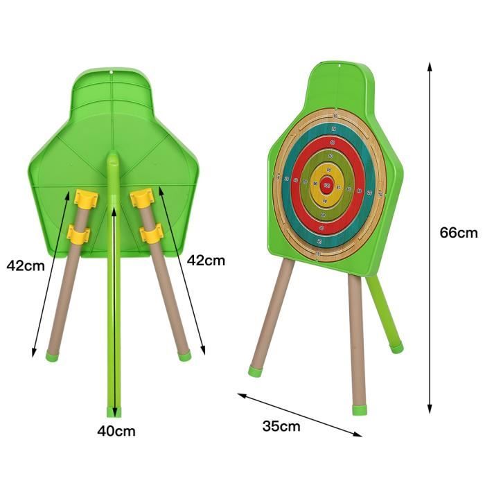 Carquois De Tir à L'arc Ceinture Réglable Multi Poches Grande
