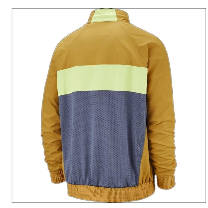Veste de surv tement Nike JORDAN WINGS Homme Manches longues Jaune Multisport