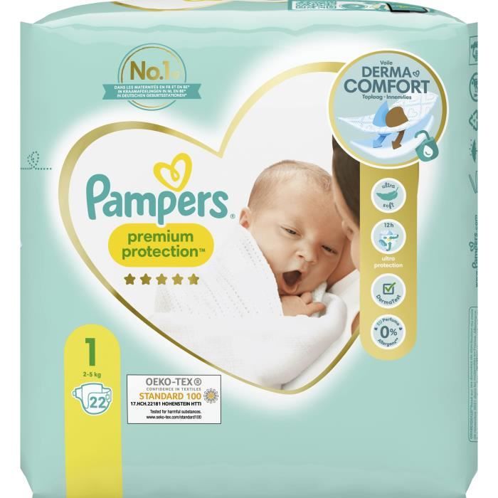 Couches-culottes Pampers Premium Protection - Taille 6 - 29 unités -  Cdiscount Puériculture & Eveil bébé