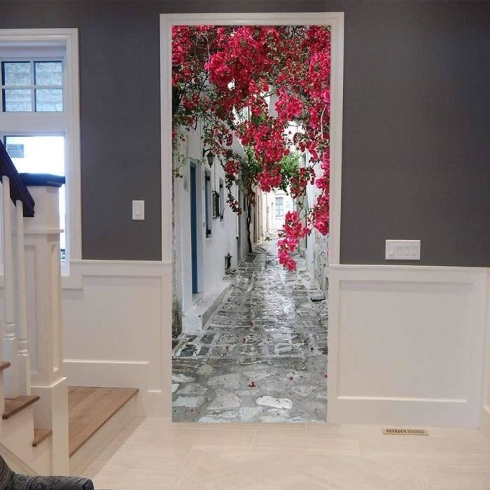 Amovible 3D Fleur Sticker Mural Salon Chambre Décor À La Maison 