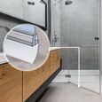 80cm Joint d'étanchéité douche | joint pour porte de douche | joint pour douche | vitre 6-7-8mm | courbé | UK05-2