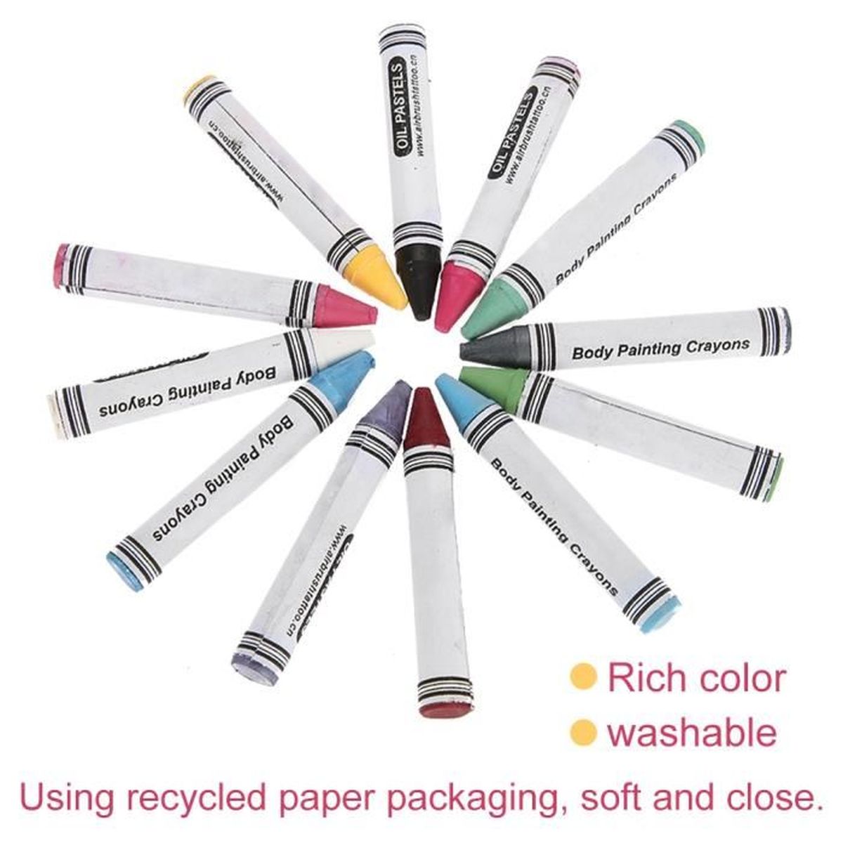 OMABETA Crayons de peinture pour les doigts Crayons de peinture au doigt paraffine 12 couleurs 3D PalmGrip bâtons creatifs dessin - Beaux-Arts et Loisirs créatifs OMABETA Crayons de peinture pour les doigts Crayons de peinture au doigt paraffine 12 couleurs 3D PalmGrip bâtons creatifs dessin - Beaux-Arts et Loisirs créatifs