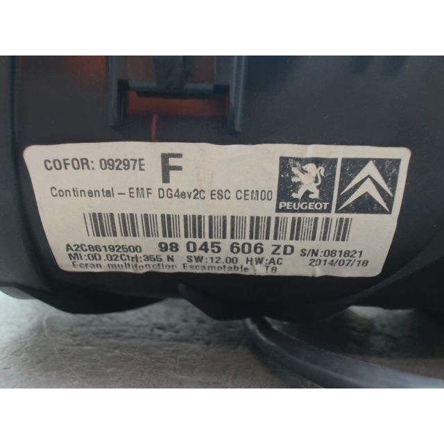 Écran GPS D'occasion Pour Peugeot 3008 Phase 2 (2016) – Réf. 98045606ZD – Garantie 2 Ans
