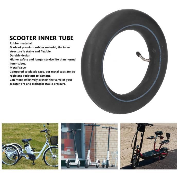 Pneu solide en caoutchouc 10x2.70-6.5 élastique et flexible de 10 pouces  pour trottinette, scooter électrique - Cdiscount Sport