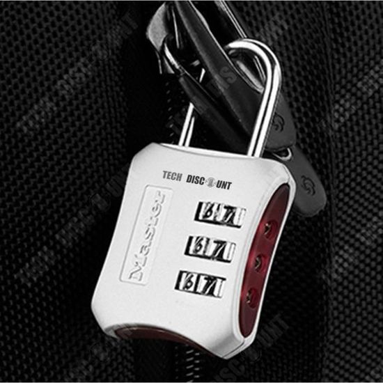 Cadenas à Code GRIFEMA GA1001-1 – 4 Chiffres, Alliage De Zinc, Résistant Aux Intempéries